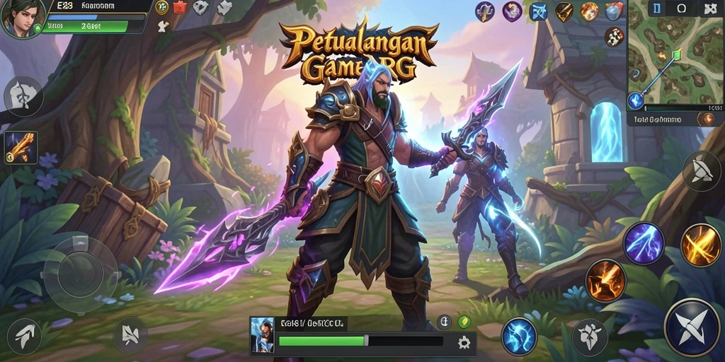 Tampilan menarik dari gameplay ARPG E88 dengan aksi yang intens.