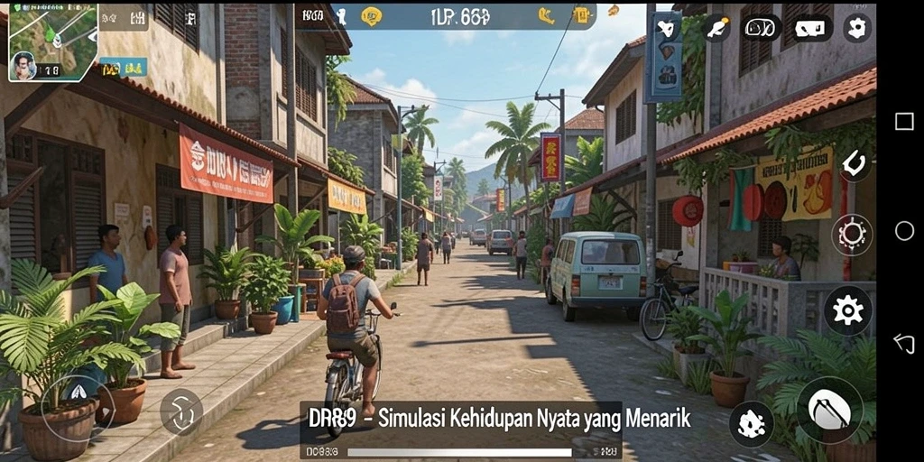 Tangkapan layar gameplay IDR89 yang menampilkan momen seru dan interaksi karakter.
