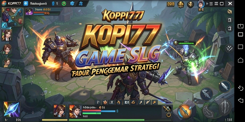 Screenshot gameplay SLG yang menegangkan di KOPI77.