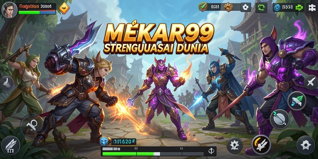 Tampilan menarik dari gameplay <strong>MEKAR99</strong> dengan strategi yang mendebarkan.
