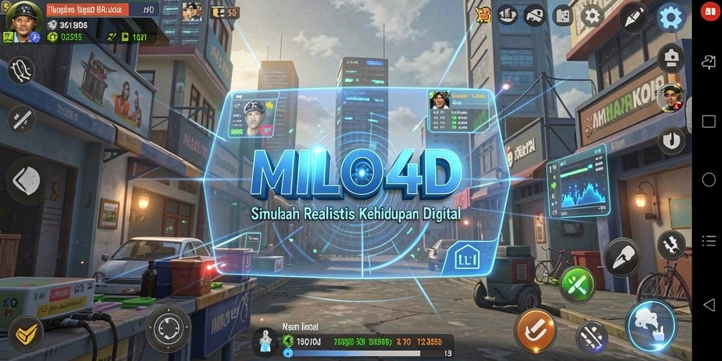 Tampilan gameplay MILO4D yang memukau dan interaktif.