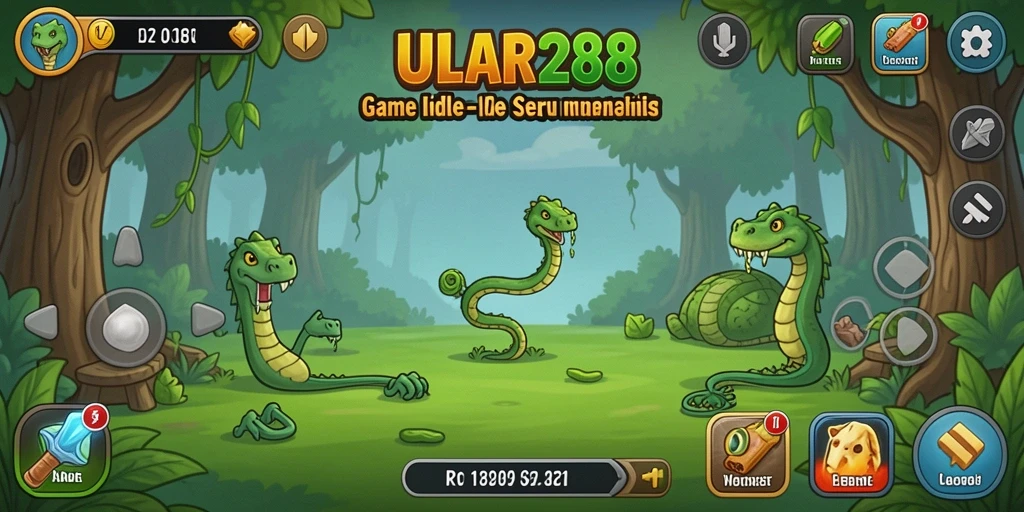 Tampilan gameplay seru dan menarik dari ULAR288.